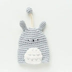 Cartoon Dog Key Case Handwoven Key Organizer Pouch