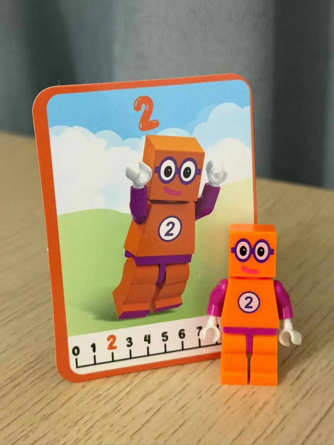 Number Blocks Assembly Educational Math Learning Toy Set