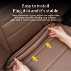 EVA Car Seat Crevice Filling Strip Universal Seat Blocker Prevent Dropping Car Accessories Plug-In Car Seat Gap Filler Elastic