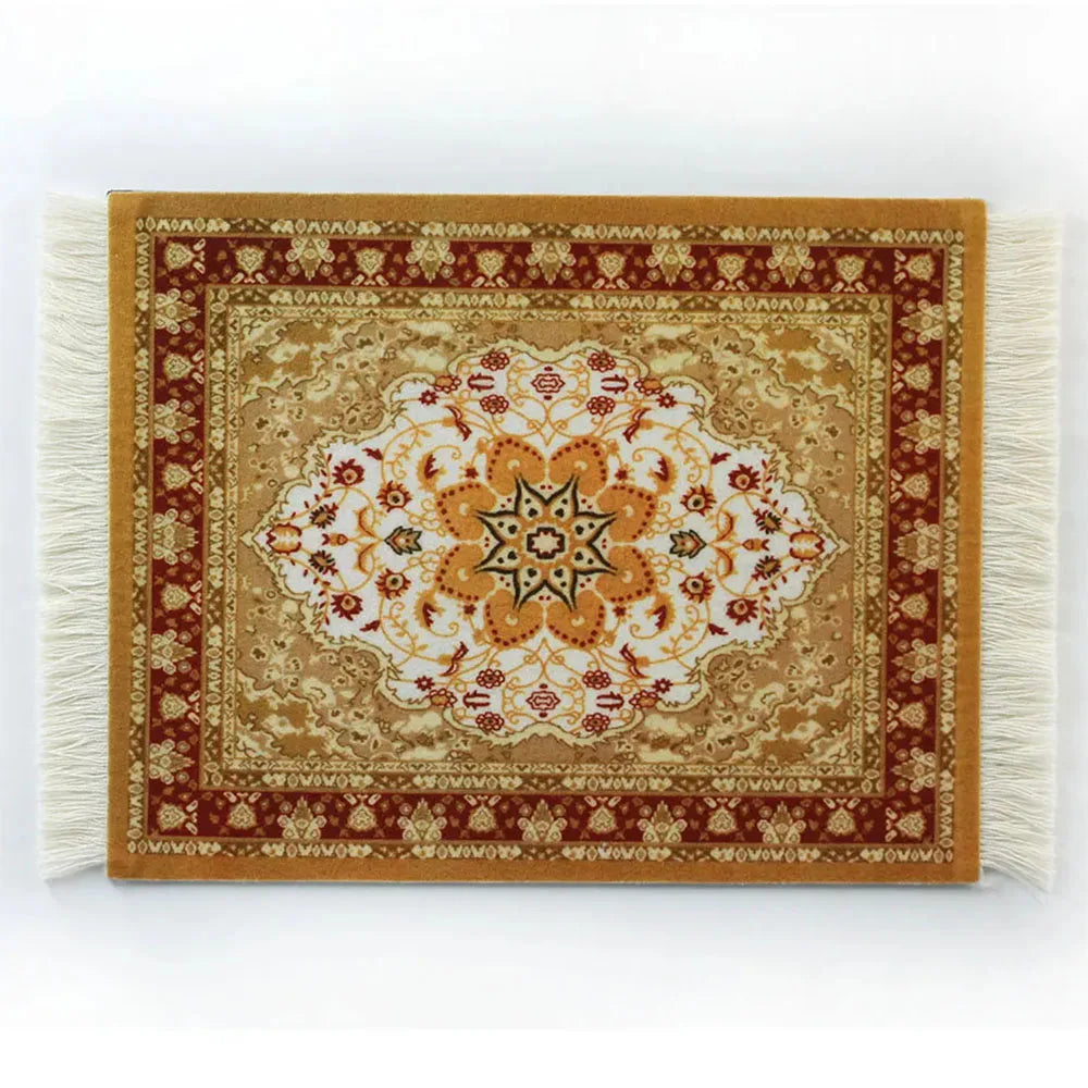 Mousepad Meal Mat Persian Carpet Style Rubber Anti-slip Durable Printing Rectangle Gaming Mouse Pads Coaster