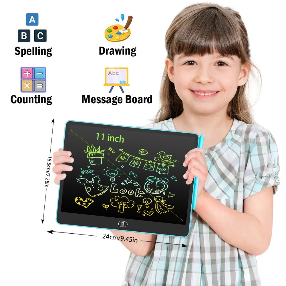 LCD Writing Tablet for Kids – Drawing & Educational Board