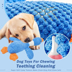 Interactive Plush Squeaky Dog Toy for Aggressive Chewers Play