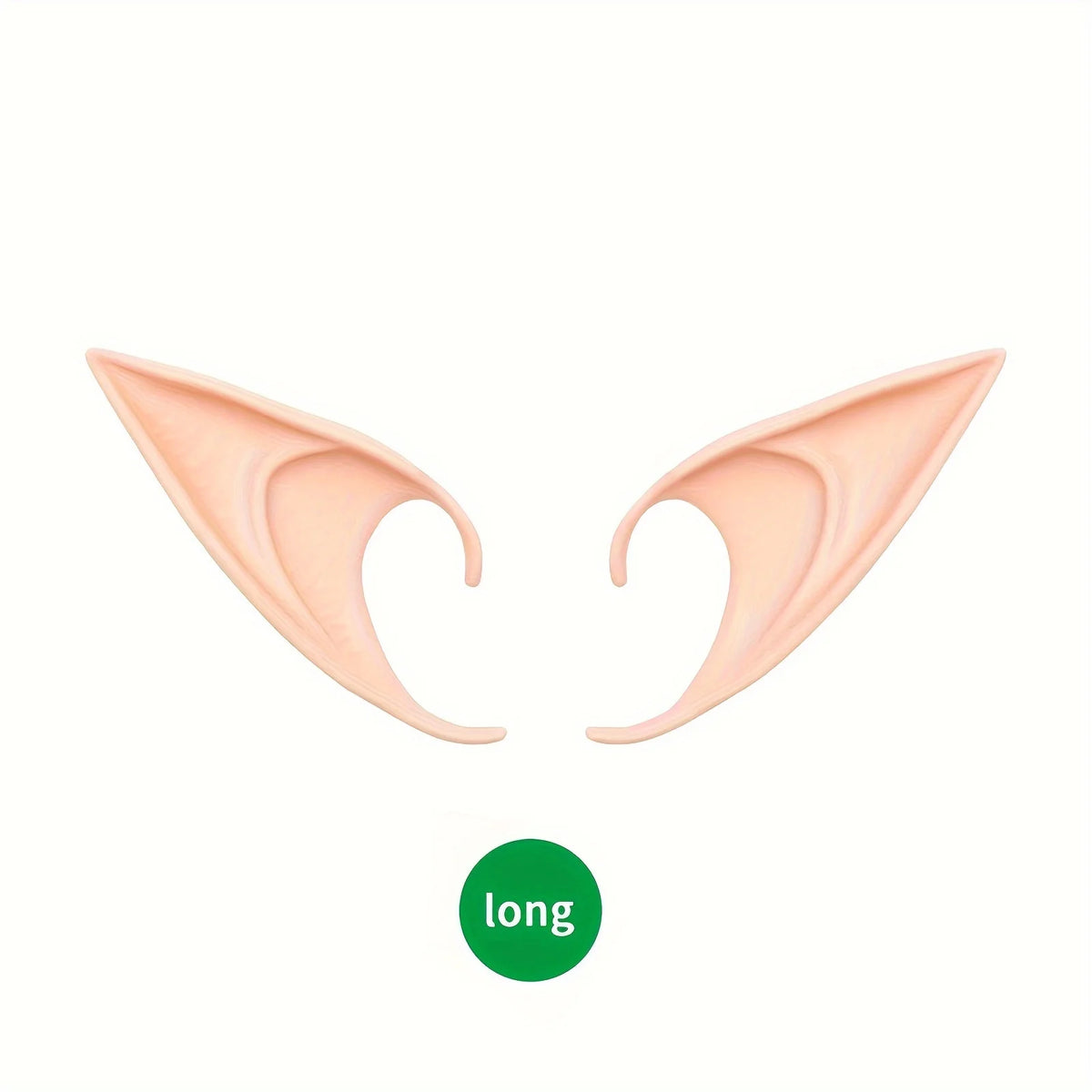 1pair Cosplay Fairy Artificial Elf Ears For Anime Party Dress Up Costume Masquerade Accessories For Halloween Christmas Party