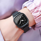 1/3/10PCS Fashion Silicone Band Women Quartz Watches Set Casual Arabic Dial Wristwatch for Girls Clock Reloj Hombre（Without Box）