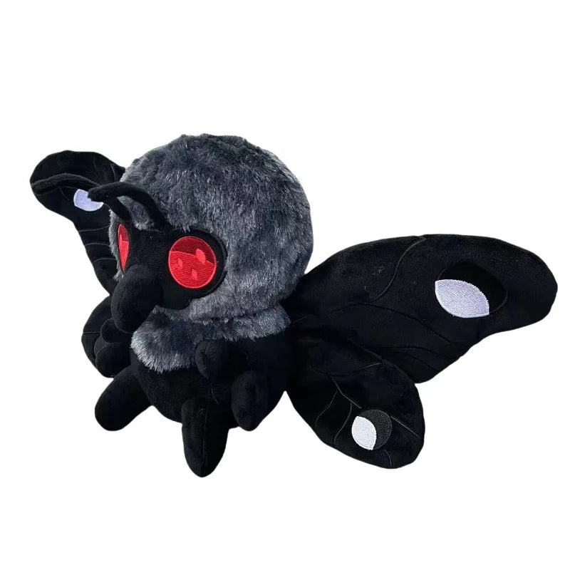 28cm Mothman Plush Toy Horror Mothman Plush Doll Cartoon Anime Soft Stuffed Holiday Doll Festival Peluches Toy Birthday Gift