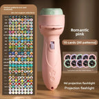Christmas Cartoon Projection Flashlight  Creative Children Flashlight Toy Projector Baby Toys Bedtime Story Book Christmas Gifts