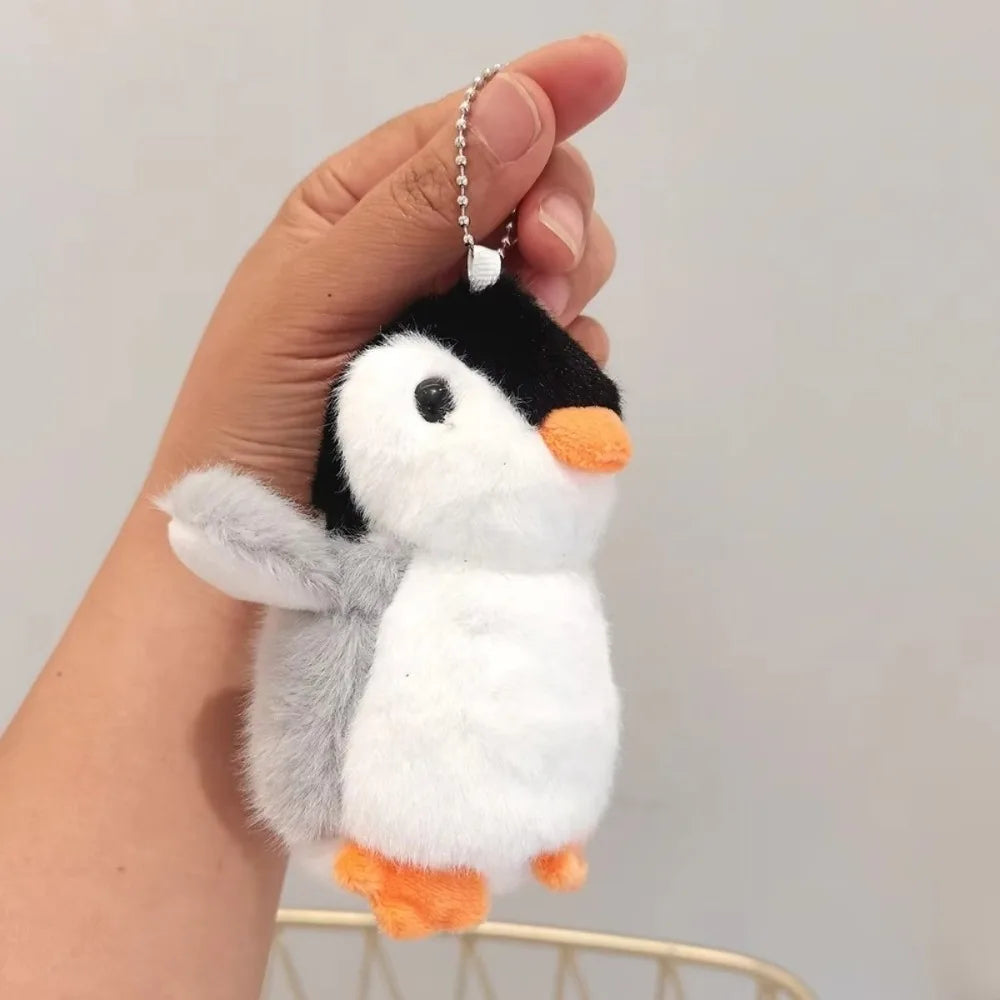 Cute Penguin Plush Keychain Bag Charm for Girls and Kids Gift