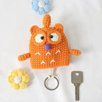 Cute Crochet Cactus Keychain Decorative Bag Charm