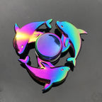 Rainbow Metal High-Speed Fidget Spinner