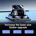 Universal Dashboard Cell Phone Bracket, Non-Slip Silicone Phone Holder with Flexible 360° Rotation for Safe Head-Up Navigation