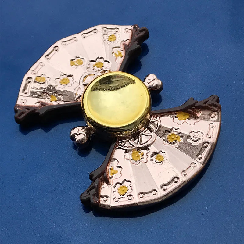Colorful Zinc Alloy Fidget Spinner Smooth Bearing Hand Gyro Toy