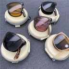 Folding Ultra Light UV400 Sunglasses for Men & Women