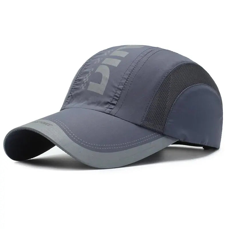Quick Dry Breathable Mesh Baseball Cap for Summer Outdoor Sports