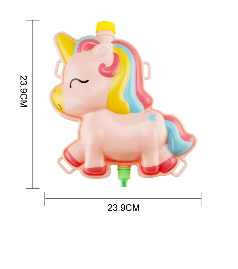 2000ML Kids Cartoon Backpack Water Gun for Summer Outdoor Play