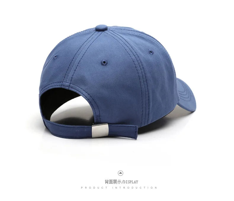 100% Cotton Embroidery Snapback Baseball Cap for Summer Style