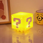LED Question Mark Brick Night Light With Music USB Charging Desk Lamp Light Birthday X-mas Gifts Creativity Interesting Friend