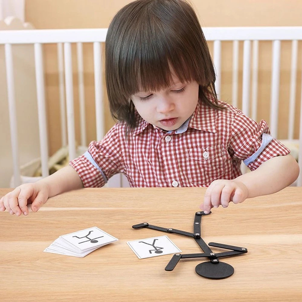 Montessori DIY Puzzle Board Educational Learning Toy for Kids