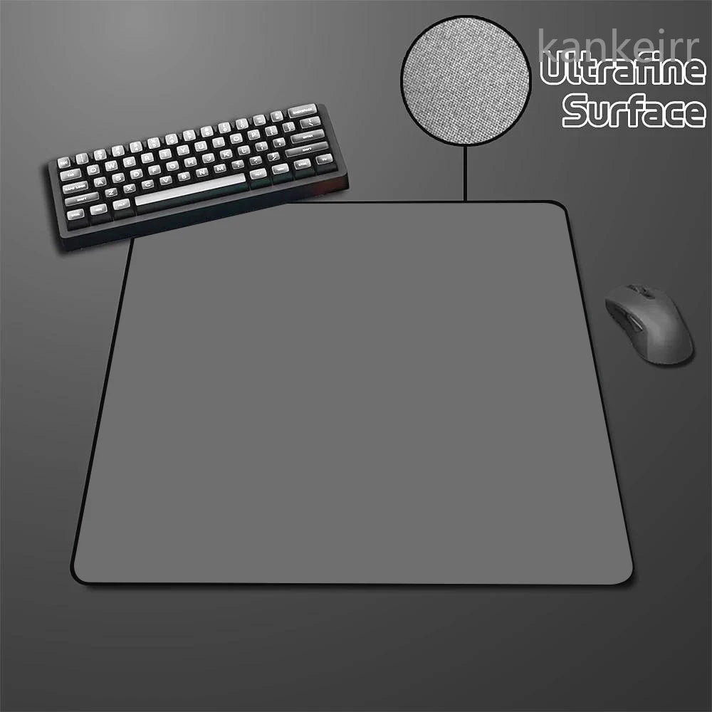 Black Speed Mouse Pad Pure Color High Elastic Non-slip Bottom Gaming Mouse Mat Premium E-Sports Mousepad Ultrafine Surfa Deskmat