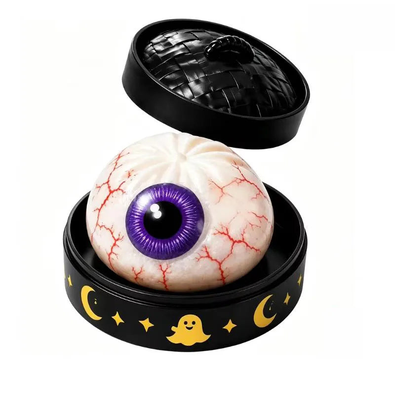 Halloween Dumpling Stress Toy Glitter Halloween Dumpling Pressure Dumpling Squishie Stress Relief Fidget Toy for Adults Gift