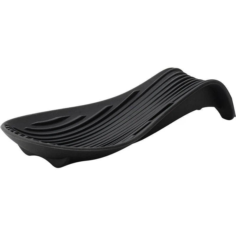 Silicone Kitchen Spoon Holder Tray for Spatulas and Cooking Utensils