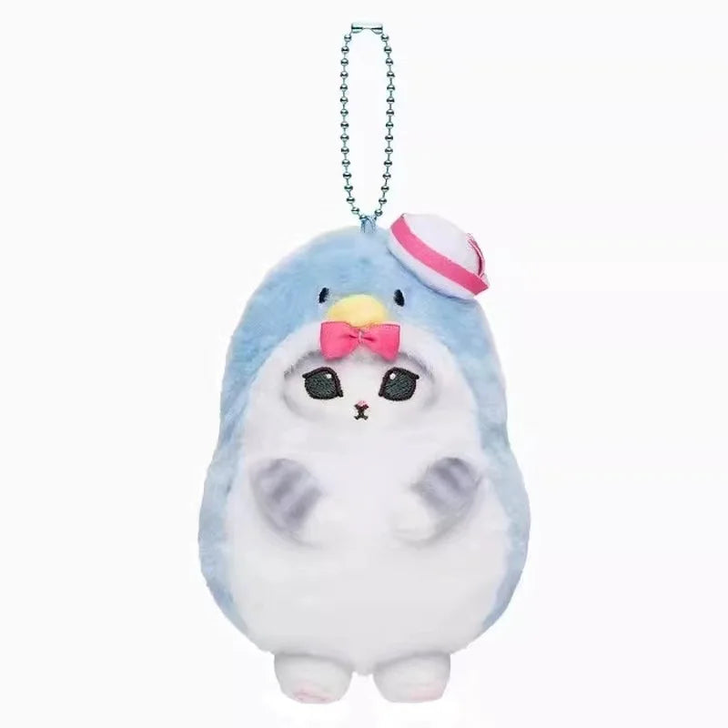 Mofusand Anime Plush Keychain Cute Cat Bag Charm