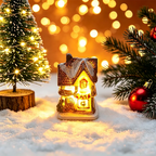 Christmas House Light Decorations For Home Ornaments Kids Xmas Gift New Year 2025 Navidad Decor Bedroom Night Light With Battery