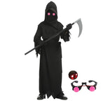 Kids Grim Reaper Costume – Skeleton Glow Halloween Outfit