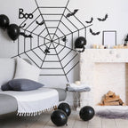 150/250cm Black White Spider Web Giant Stretchy Cobweb For Home Bar Garden Haunted House Horror Props Halloween Party Decoration