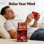 Dr Pepper x NeeDoh Nice Cube Squishy toy Stress Relief Toy Soft Squeeze Fidget Cube for Kids & Adults Anxiety Relief Sensory Toy