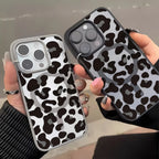 Leopard Print Phone Case For iPhone 17 Pro Case iPhone 16 15 13 12 11 14 18 Pro Max Matte Magsafe Magnetic Wireless Charge Cover