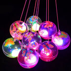 New Durable High Quality Colorful Flash Jumping Ball Multistyles Interactive Glowing Bouncy Ball Gift Children Luminous Toys
