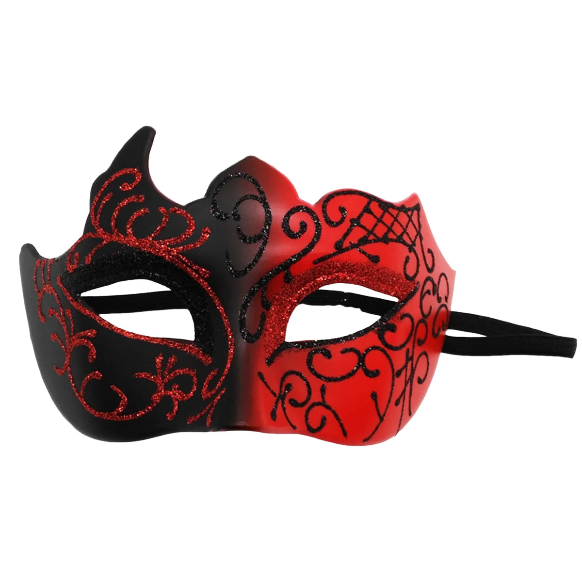 Men's Masquerade Mask -Elastic Straps Creative Cosplay Mask Suitable for Carnival Bar Parties