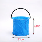 2PCS Collapsible Beach Sand Bucket Outdoor Play Set