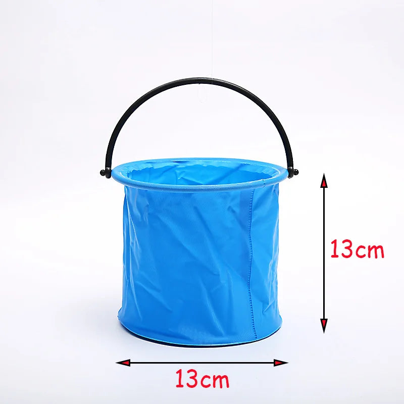 2PCS Collapsible Beach Sand Bucket Outdoor Play Set