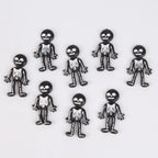12-36 Pcs Halloween Stretchable TPR Little Black Halloween Ghost Festival Tricky Funny Party Gift Decoration Carnival Gift