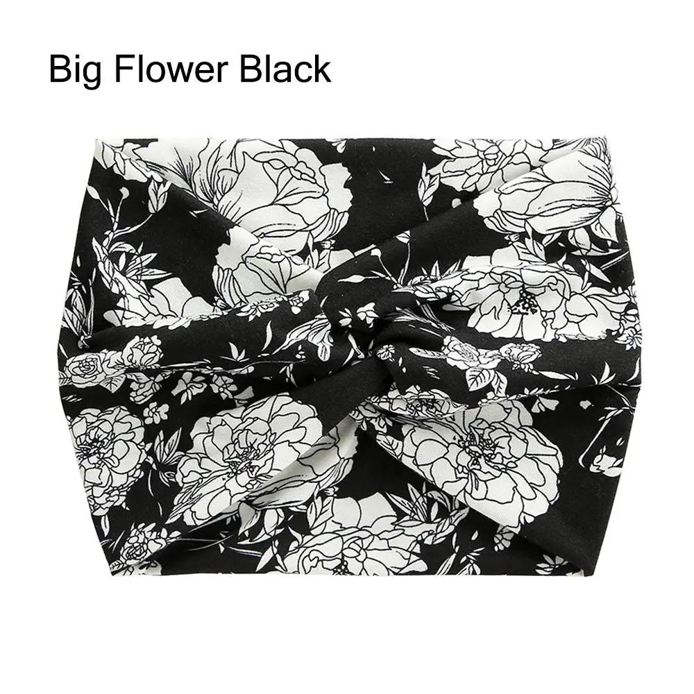 Twisted Extra Wide Turban Workout Headband for Women