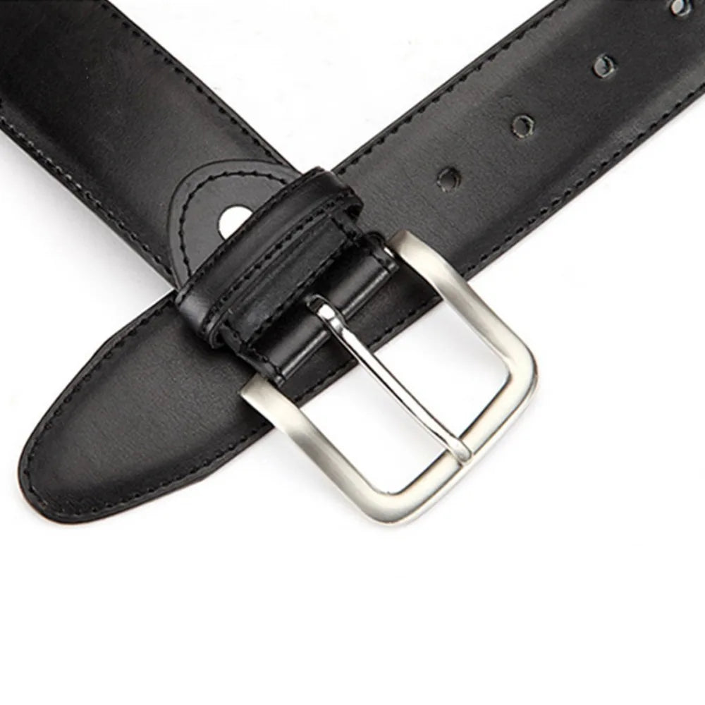 Security Zipper Hiding Cash Belts Pin Buckle Daily Travel PU Leather Anti Theft Waist Bag Men Women  Money Strap Belt