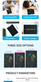 Multi-Size LCD Writing Tablet for Kids