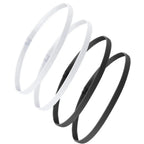 4PCS Thin Elastic Non-Slip Sports Headbands for Men & Women