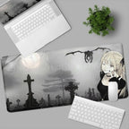 New Misa Amane Light Yagami Desk Mat Death Note Anime Mousepad Computer Gamers Lock Edge Mouse Pad Gaming E-sports Keyboard Pads