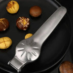 Stainless Steel Quick Chestnut Opener 2 in 1 Nut Cracker Tool