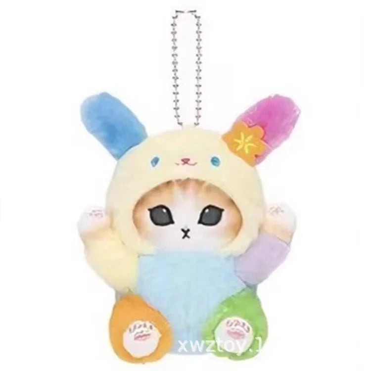 Kawaii Mofusand Sanrio Plush Keychain Anime Bag Charm