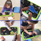 Erasable Reusable Doodle Book Drawing Pad with 12 Watercolor Pens