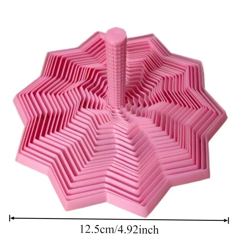 3D Printed Fidget Star Spinner – Sensory Stress Relief Toy