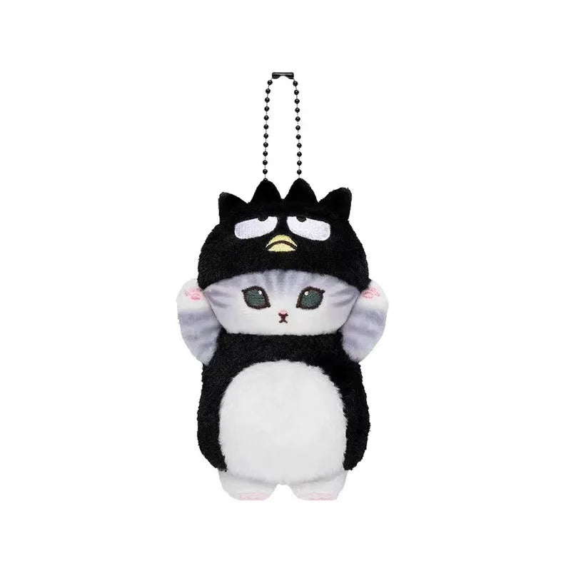 Mofusand Anime Plush Keychain Cute Cat Bag Charm