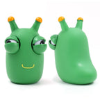 1/3 PCS Novelty Green Worm Squeeze Toys Eye Fidget Sensory Stress Relief Toys for Kids & Adults Birthday Gifts