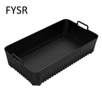 Rectangle Air Fryer Silicone Liner for Ninja Reusable Non-Stick Basket