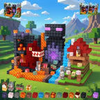 Funxinee Dinosaur Theme Park Magnetic Blocks STEM Building Set
