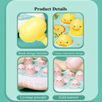 Montessori Duck Frog Pig Hammer Puzzle Toy for Toddlers