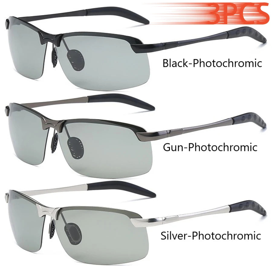 Photochromic Polarized UV400 Driving Sunglasses for Men